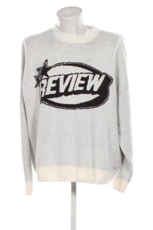 Męski sweter Review, Rozmiar L, Kolor Biały, Cena 137,99 zł