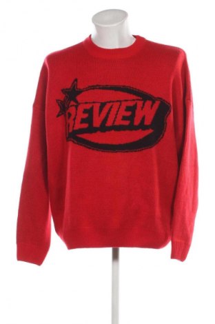 Herrenpullover Review, Größe M, Farbe Rot, Preis 65,99 €