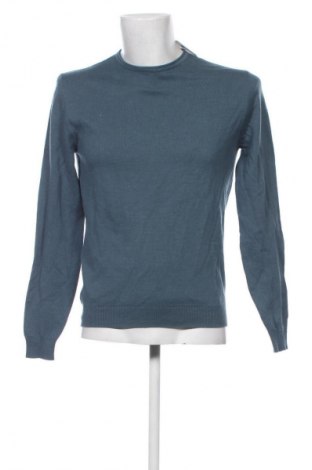 Herrenpullover Terranova, Größe M, Farbe Blau, Preis 14,99 €