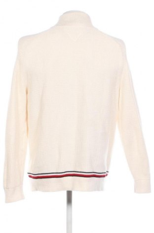 Herrenpullover Tommy Hilfiger, Größe L, Farbe Ecru, Preis 127,99 €