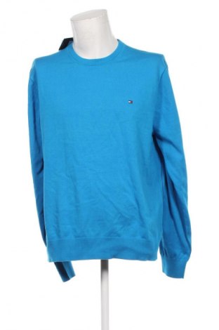 Herrenpullover Tommy Hilfiger, Größe 3XL, Farbe Blau, Preis 127,99 €