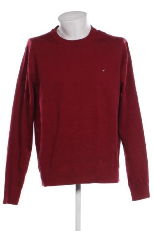 Herrenpullover Tommy Hilfiger, Größe 3XL, Farbe Rot, Preis 127,99 €