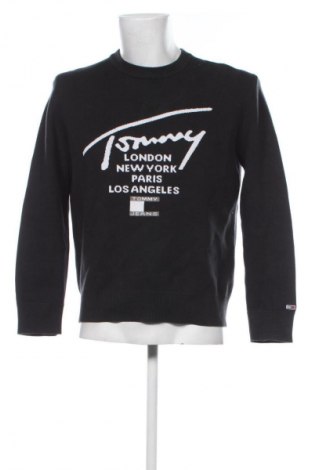 Herrenpullover Tommy Jeans, Größe M, Farbe Schwarz, Preis 45,99 €