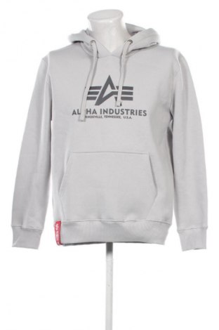 Herren Sweatshirt Alpha Industries, Größe L, Farbe Grau, Preis € 78,99