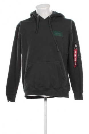 Herren Sweatshirt Alpha Industries, Größe L, Farbe Grün, Preis 74,99 €