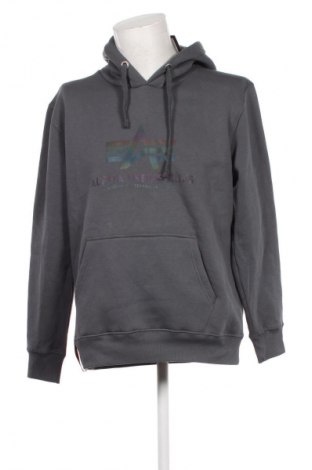 Herren Sweatshirt Alpha Industries, Größe L, Farbe Grau, Preis 74,99 €