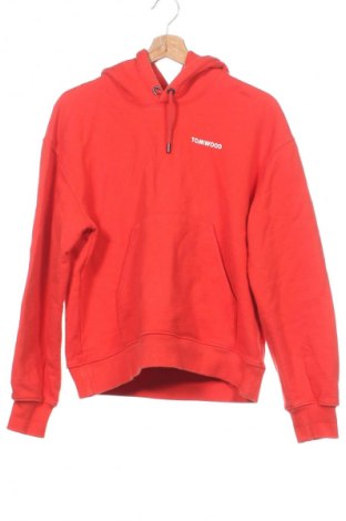 Herren Sweatshirt Tom Wood, Größe XS, Farbe Rot, Preis 28,99 €