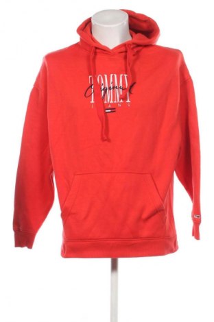 Pánská mikina  Tommy Jeans, Velikost M, Barva Červená, Cena  949,00 Kč
