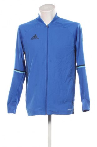 Herren Sportoberteil Adidas, Größe L, Farbe Blau, Preis 27,99 €