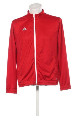 Bluză trening de bărbați Adidas, Mărime XXL, Culoare Roșu, Preț 127,99 Lei