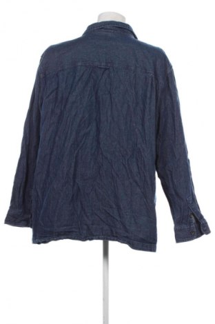 Ανδρικό μπουφάν Dressmann, Μέγεθος 5XL, Χρώμα Μπλέ, Τιμή 39,99 €