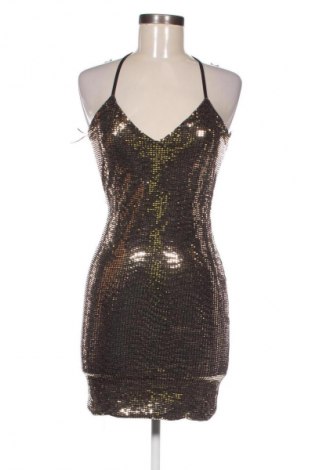 Kleid Bershka, Größe S, Farbe Golden, Preis € 9,99