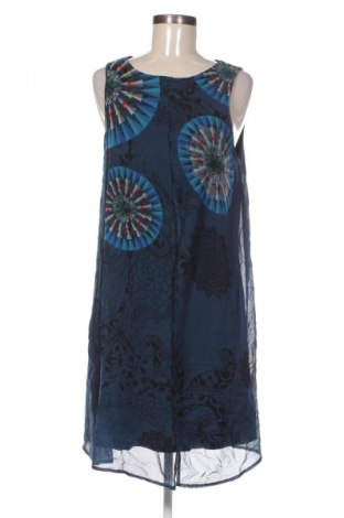 Kleid Desigual, Größe M, Farbe Blau, Preis € 57,99