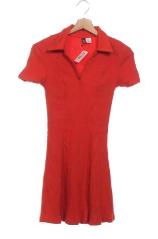 Kleid H&M Divided, Größe XS, Farbe Rot, Preis 8,99 €