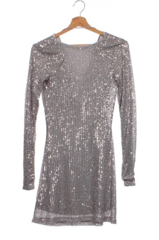 Kleid Review, Größe XS, Farbe Silber, Preis 84,99 €