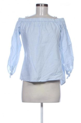 Дамска блуза Mango, Размер M, Цвят Син, Цена 6,64 €