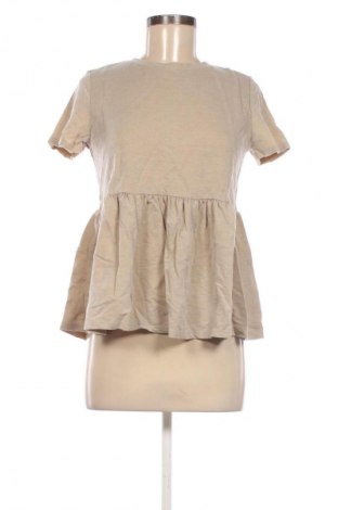 Damen Shirt Pull&Bear, Größe S, Farbe Beige, Preis 10,00 €