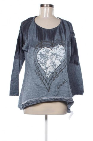 Дамска блуза Tredy, Размер M, Цвят Син, Цена 4,60 €