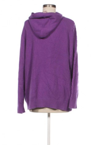 Damen Strickjacke ANNI FOR FRIENDS, Größe XXL, Farbe Lila, Preis 20,99 €