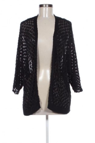 Damski kardigan Laura Torelli, Rozmiar L, Kolor Czarny, Cena 70,99 zł