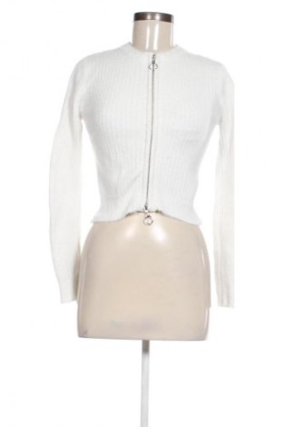 Damen Strickjacke Tally Weijl, Größe M, Farbe Weiß, Preis 5,99 €