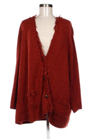 Damski kardigan Ulla Popken, Rozmiar XXL, Kolor Pomarańczowy, Cena 64,99 zł