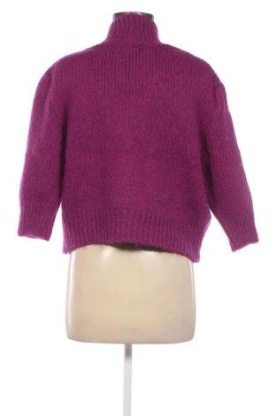 Damen Strickjacke Zara, Größe S, Farbe Lila, Preis 17,99 €