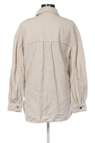 Cămașă de femei Bershka, Mărime M, Culoare Bej, Preț 27,99 Lei