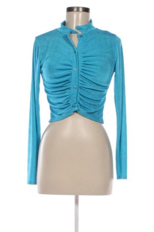 Damenbluse Boohoo, Größe M, Farbe Blau, Preis 7,99 €