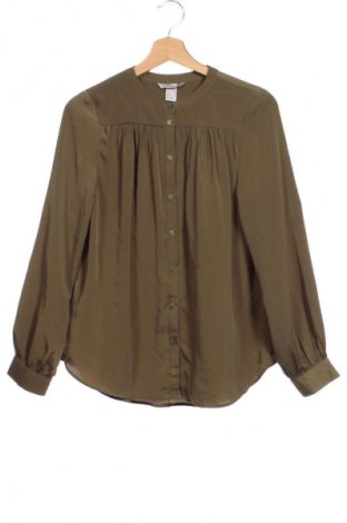 Дамска риза H&M, Размер XS, Цвят Зелен, Цена 4,09 €