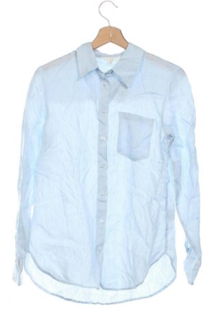 Cămașă de femei H&M, Mărime XS, Culoare Albastru, Preț 42,99 Lei