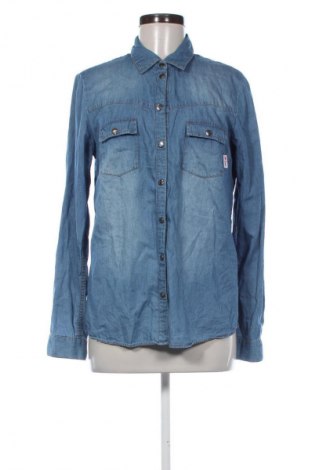 Damenbluse John Baner, Größe M, Farbe Blau, Preis 5,99 €