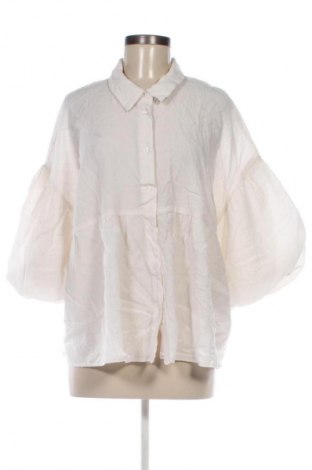 Cămașă de femei Kaffe, Mărime XL, Culoare Ecru, Preț 52,99 Lei