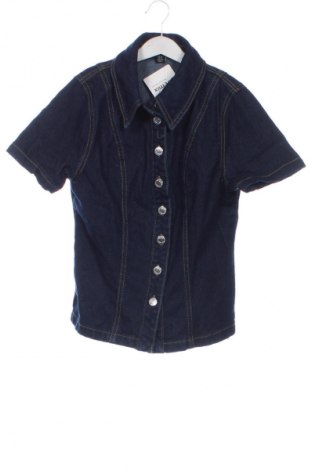 Damenbluse Pretty Little Thing, Größe XXS, Farbe Blau, Preis 7,99 €