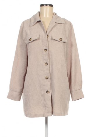 Γυναικείο πουκάμισο SHEIN, Μέγεθος S, Χρώμα  Μπέζ, Τιμή 13,78 €