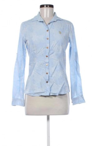 Γυναικείο πουκάμισο U.S. Polo Assn., Μέγεθος S, Χρώμα Μπλέ, Τιμή 22,99 €