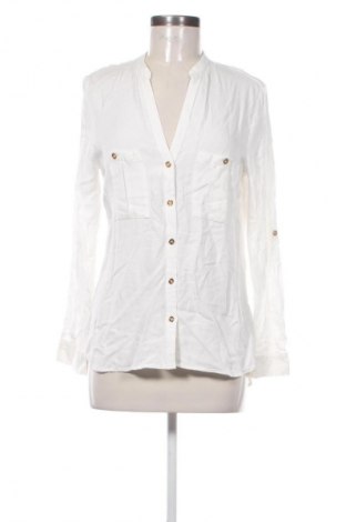 Cămașă de femei Zara, Mărime M, Culoare Ecru, Preț 53,99 Lei