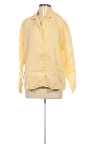 Γυναικείο πουκάμισο Zara, Μέγεθος L, Χρώμα Κίτρινο, Τιμή 14,00 €