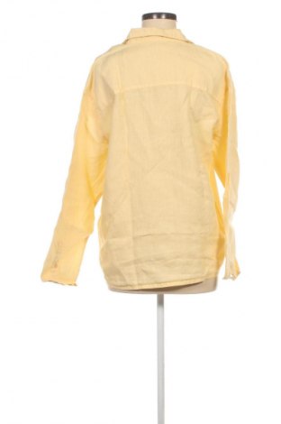 Γυναικείο πουκάμισο Zara, Μέγεθος L, Χρώμα Κίτρινο, Τιμή 14,00 €