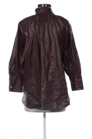 Damska koszula Zara, Rozmiar S, Kolor Brązowy, Cena 37,99 zł