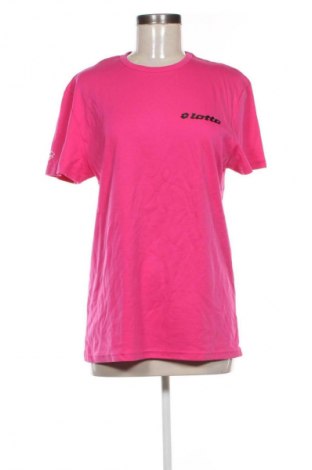 Damski T-shirt Lotto, Rozmiar L, Kolor Różowy, Cena 28,99 zł