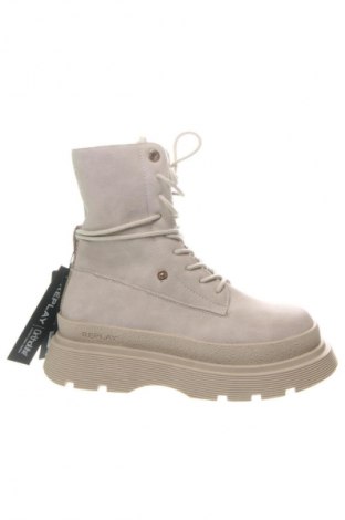 Damen Stiefeletten Replay, Größe 38, Farbe Beige, Preis 197,99 €