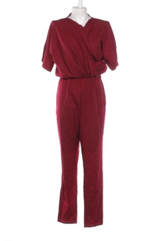 Damski długi kombinezon Lenitif, Rozmiar M, Kolor Czerwony, Cena 130,99 zł