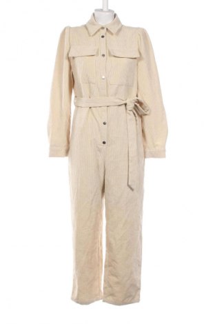 Дамски дълъг гащеризон Unbranded, Размер M, Цвят Бежов, Цена 10,73 €