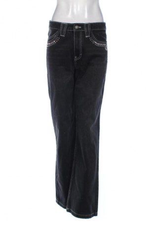 Γυναικείο Τζίν Bershka, Μέγεθος L, Χρώμα Μαύρο, Τιμή 13,99 €