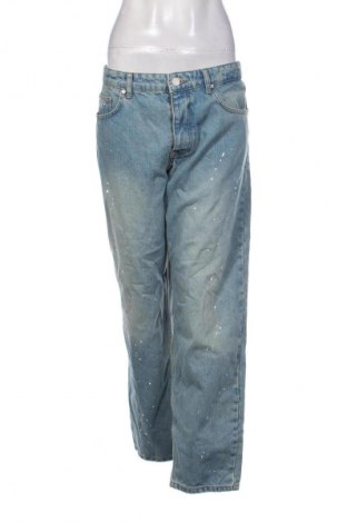 Damskie jeansy Boohoo, Rozmiar XL, Kolor Niebieski, Cena 38,99 zł
