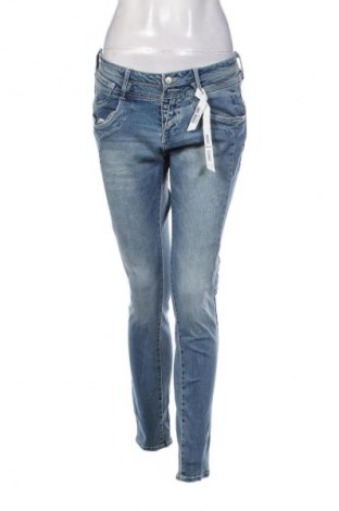 Damskie jeansy Denim 1982, Rozmiar XL, Kolor Niebieski, Cena 50,99 zł