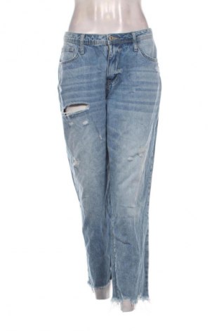 Damskie jeansy Flamingo, Rozmiar L, Kolor Niebieski, Cena 52,99 zł