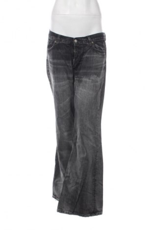 Дамски дънки Zara, Размер XL, Цвят Черен, Цена 9,71 €