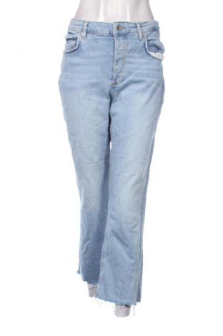 Дамски дънки Zara, Размер XL, Цвят Син, Цена 14,31 €